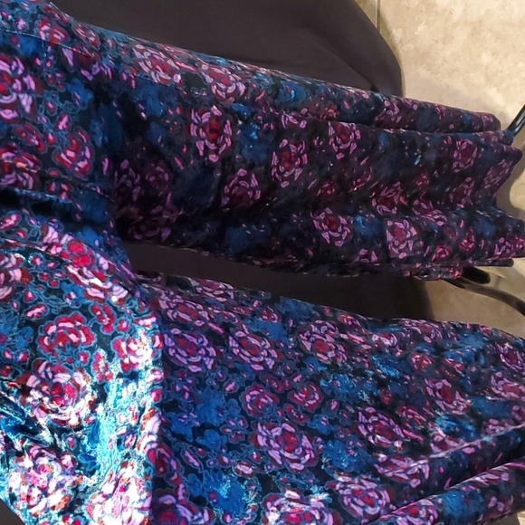 Free People Velvet Rose Jumpsuit SZ MD - Picture 3 of 12